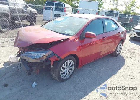 2017 Toyota Corolla Le z USA, uszkodzony, nr VIN 2T1BURHE4HC749046